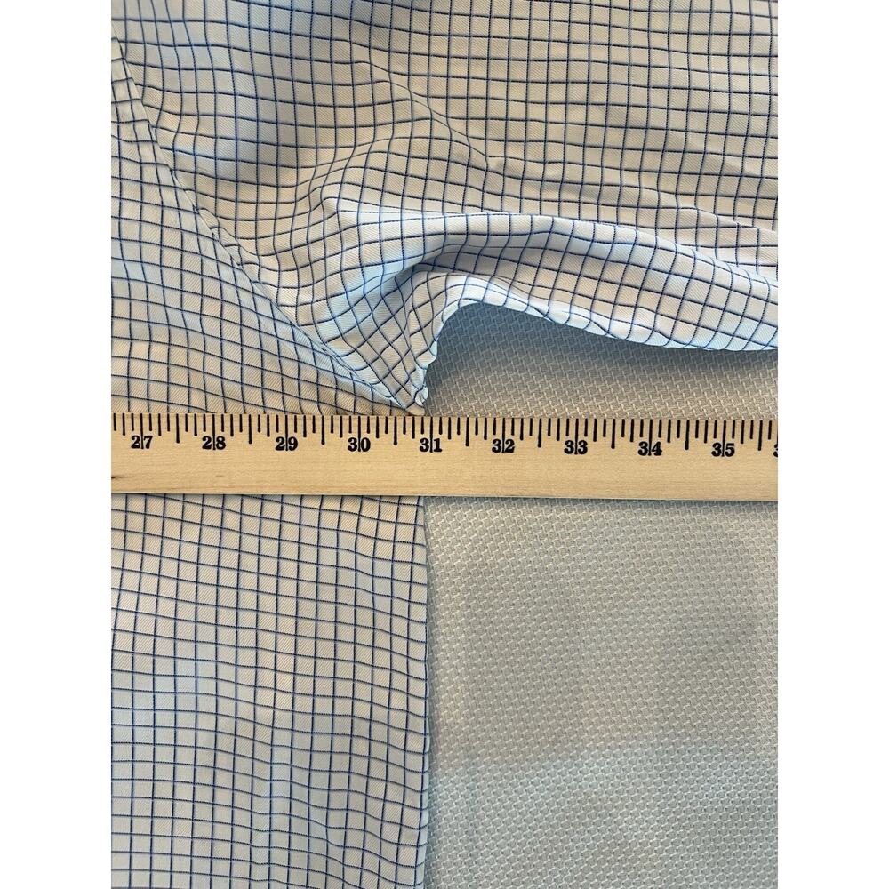 VNTG WALT DISNEY WORLD Shirt Men XXXL Long Sleeve Button Down Mickey Blue &White - Picture 9 of 16